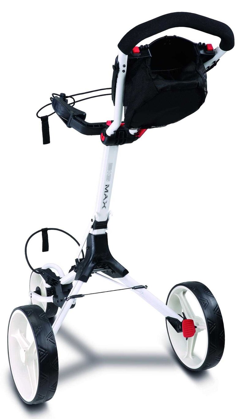 Big Max IQ2 manual trolley, white