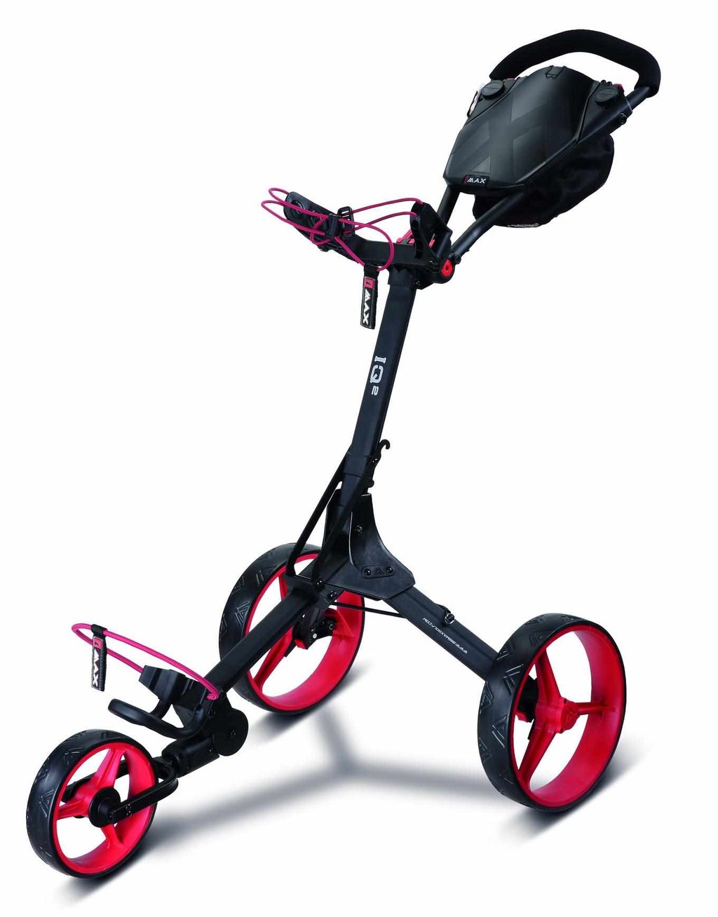 Big Max IQ2 manual trolley, phantom black-red