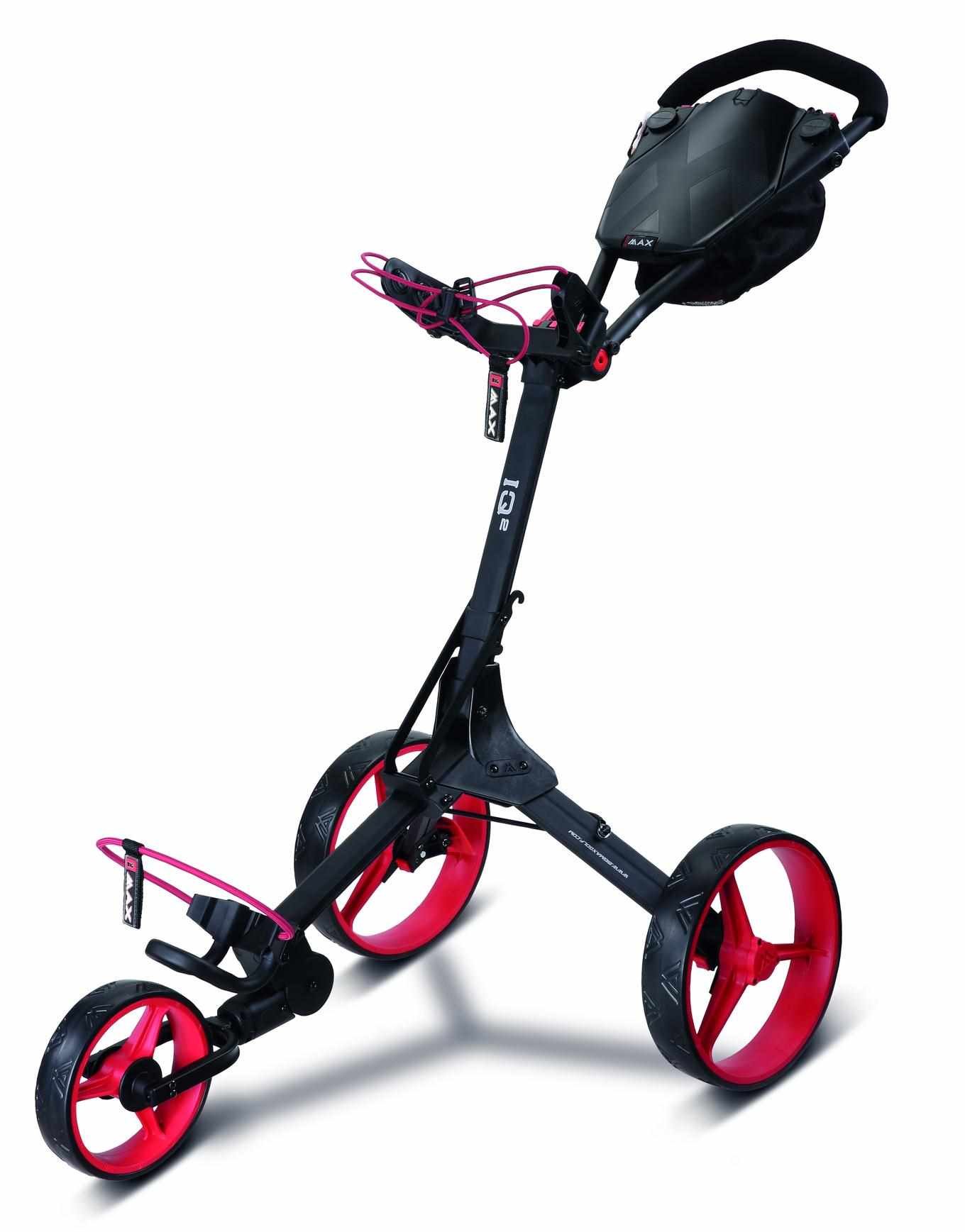 Big Max IQ2 manual trolley, phantom black-red