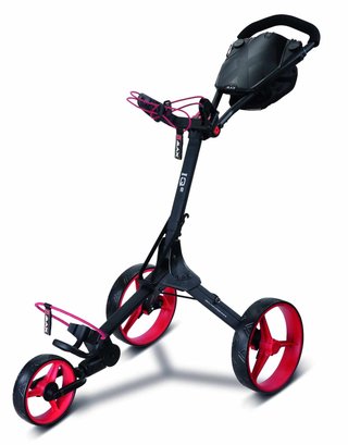 Big Max IQ2 manual trolley, phantom black-red