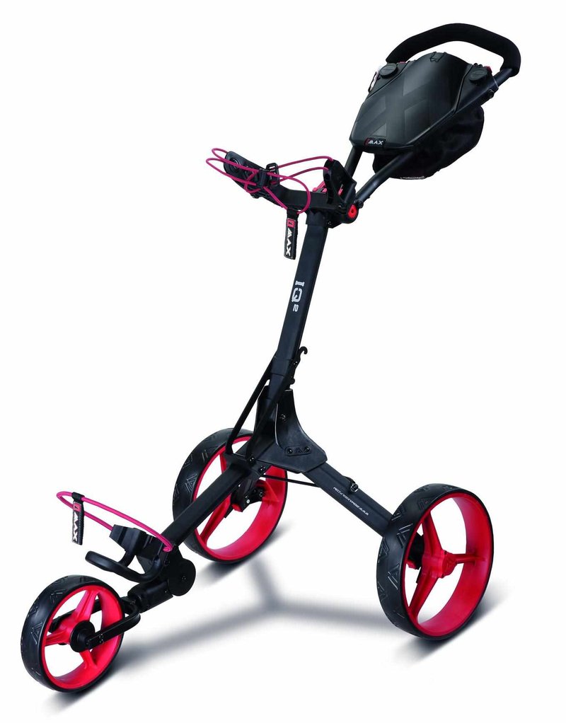 Big Max IQ2 manual trolley, phantom black-red