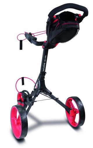 Big Max IQ2 manual trolley, phantom black-red