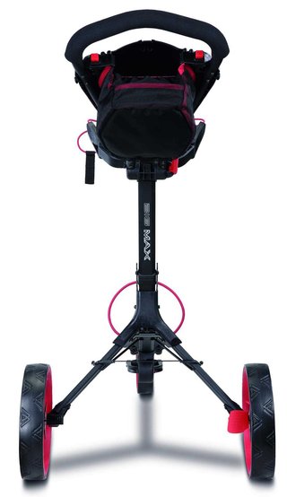 Big Max IQ2 manual trolley, phantom black-red