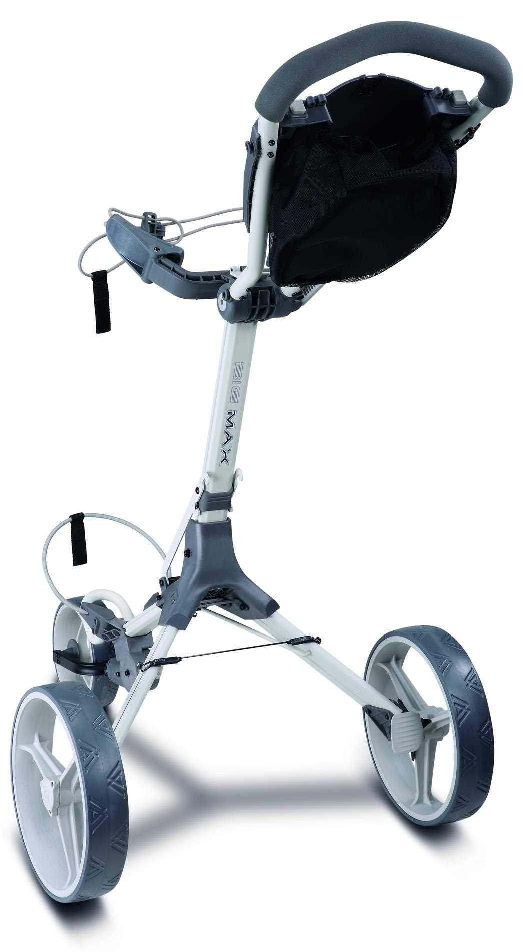 Big Max IQ2 manual trolley, grey-charcoal