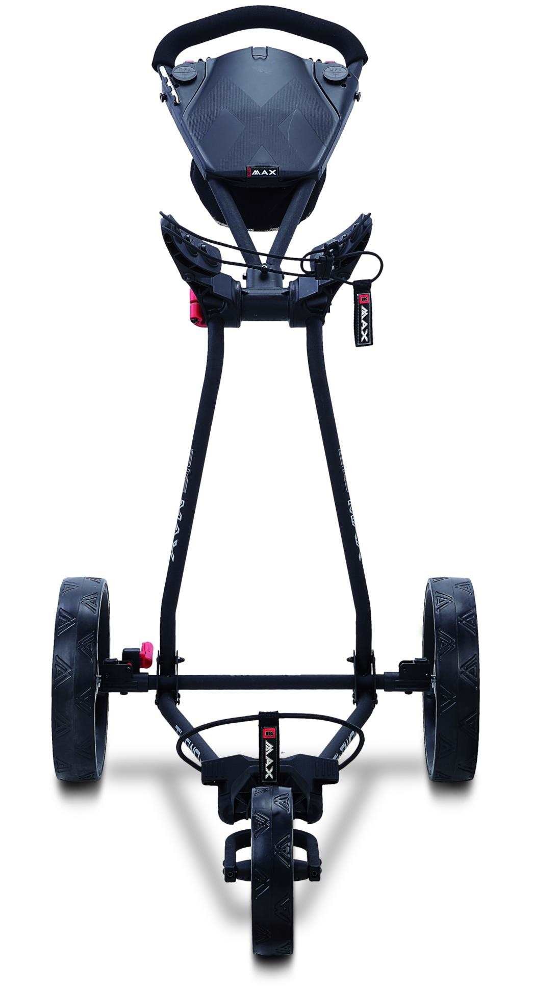 Big Max TI TWO manual golf trolley, phantom black