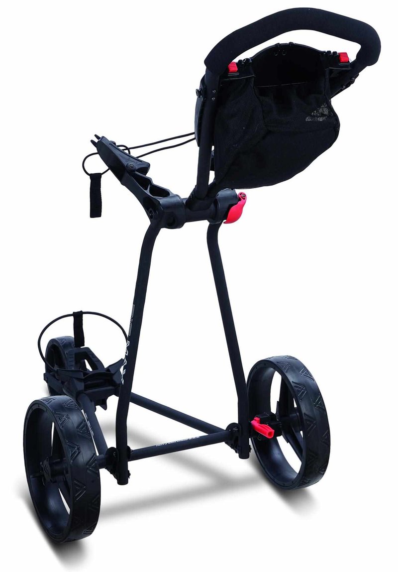 Big Max TI TWO manual golf trolley, phantom black