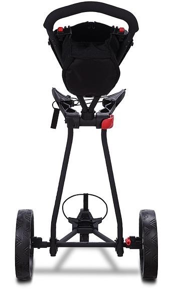 Big Max TI TWO manual golf trolley, phantom black