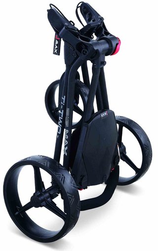 Big Max TI TWO manual golf trolley, phantom black