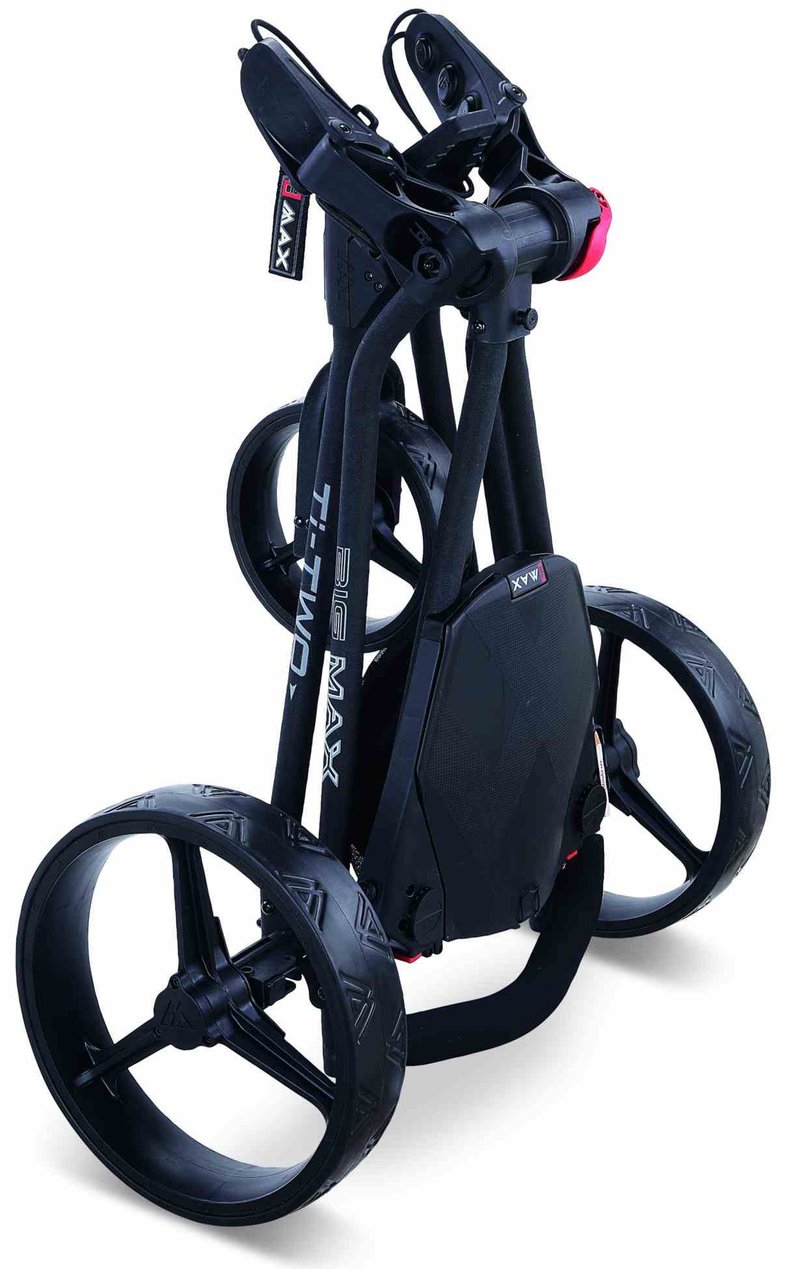Big Max TI TWO manual golf trolley, phantom black