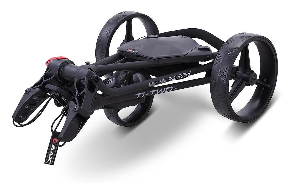 Big Max TI TWO manual golf trolley, phantom black