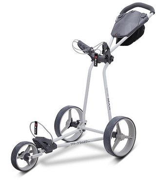 Big Max Ti Two manual trolley, grey/charcoal