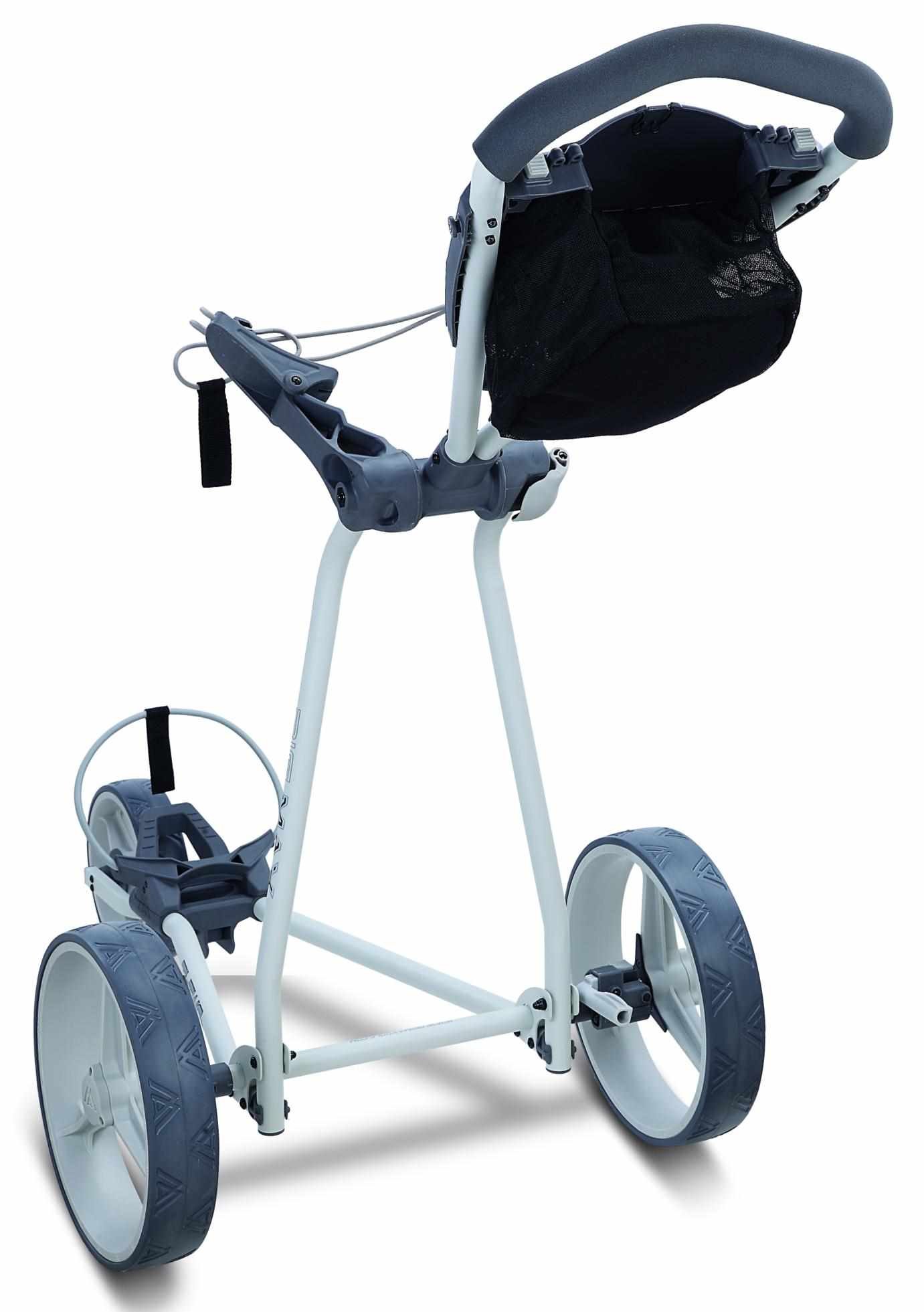 Big Max Ti Two manual trolley, grey/charcoal