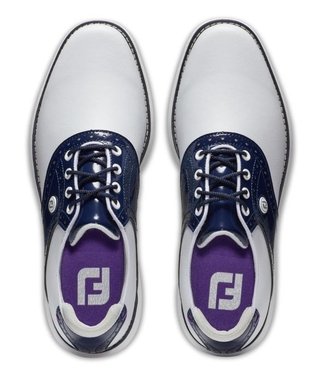 FootJoy Traditions Spikeless ladies golf shoes, white