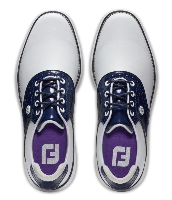 FootJoy Traditions Spikeless ladies golf shoes, white