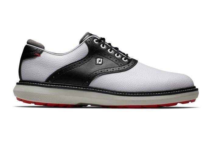 FootJoy FootJoy Traditions Spikeless mens golf shoes, white/black