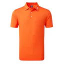 FootJoy Stretch Pique Solid men's polo, orange