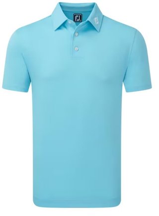 FootJoy Stretch Pique Solid men's polo, riviera blue