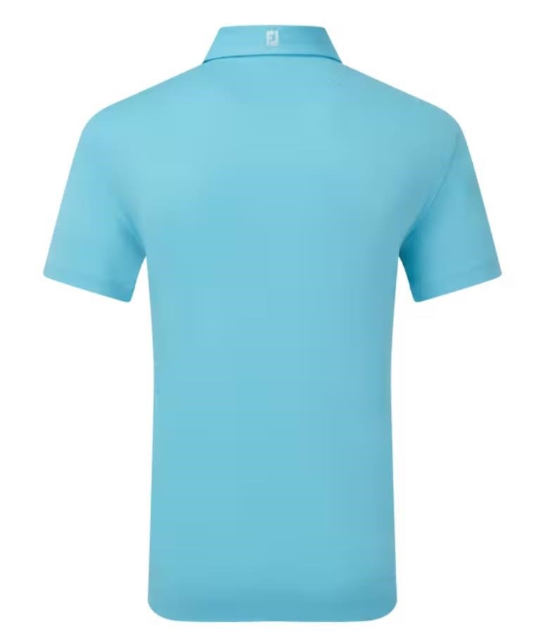 FootJoy Stretch Pique Solid men's polo, riviera blue