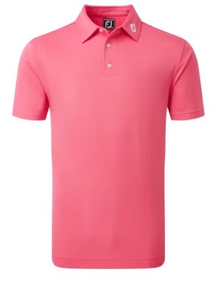 FootJoy Stretch Pique Solid men's polo, watermelon