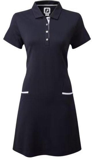 FootJoy Golf ladies dress 2023 women's dress, navy/white