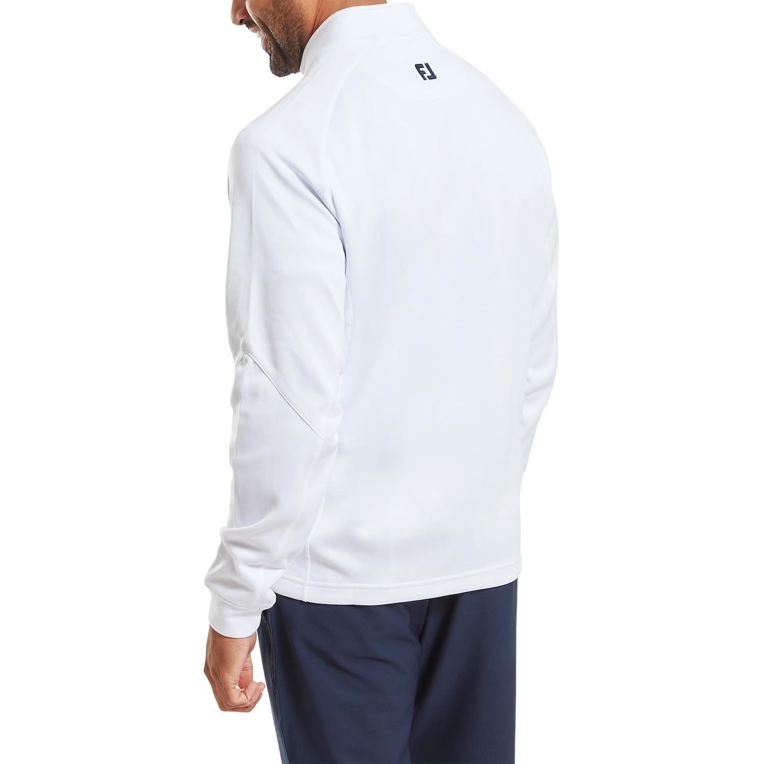 FootJoy Chill-Out men's pullover, white/navy