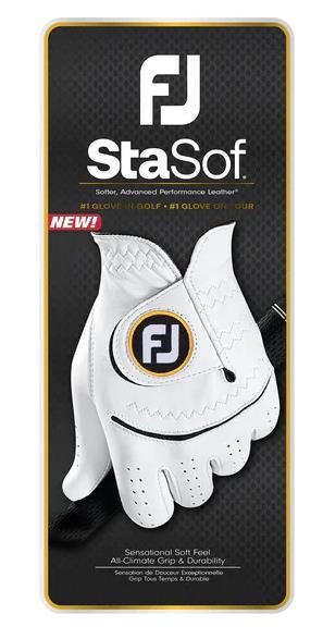 Footjoy FootJoy StaSof Cadet mens glove, white