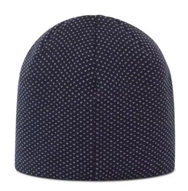 FootJoy Dot Jacquard Beanie winter hat, navy