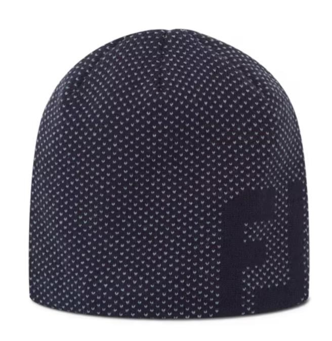 FootJoy Dot Jacquard Beanie winter hat, navy