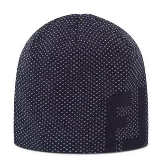 FootJoy Dot Jacquard Beanie winter hat, navy