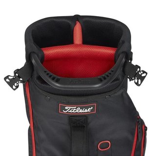 Titleist Premium carry bag, black/black/red