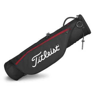 Titleist Carry pencil bag, black/red