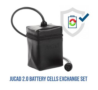 JuCad 2.0 Powerpack replace kit system no control-unit for self-mount incl. small battery cells case and cover