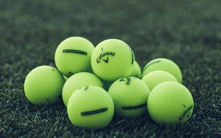 Callaway Supersoft Matte golf balls, green