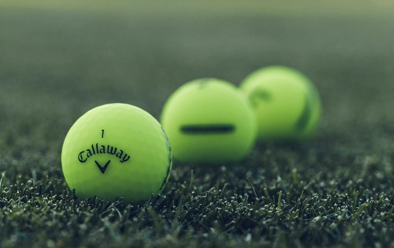 Callaway Supersoft Matte golf balls, green