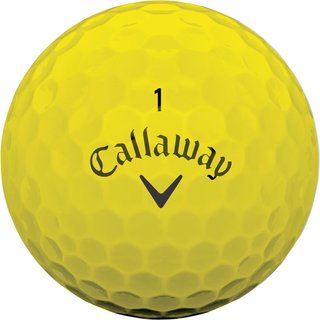 Callaway Warbird 2.0 golf balls, yellow
