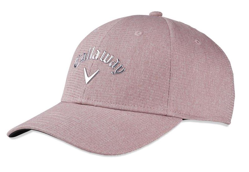 Callaway Liquid Metal women's cap, mauve/silver