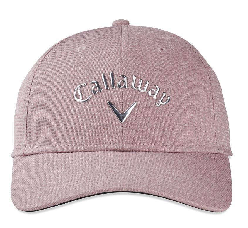 Callaway Liquid Metal women's cap, mauve/silver