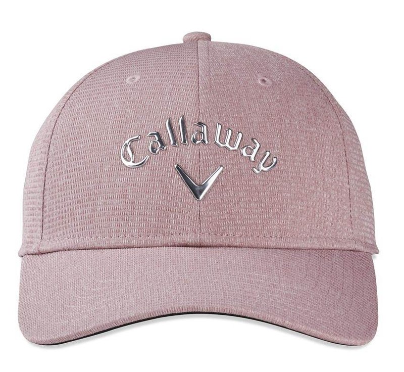 Callaway Liquid Metal women's cap, mauve/silver