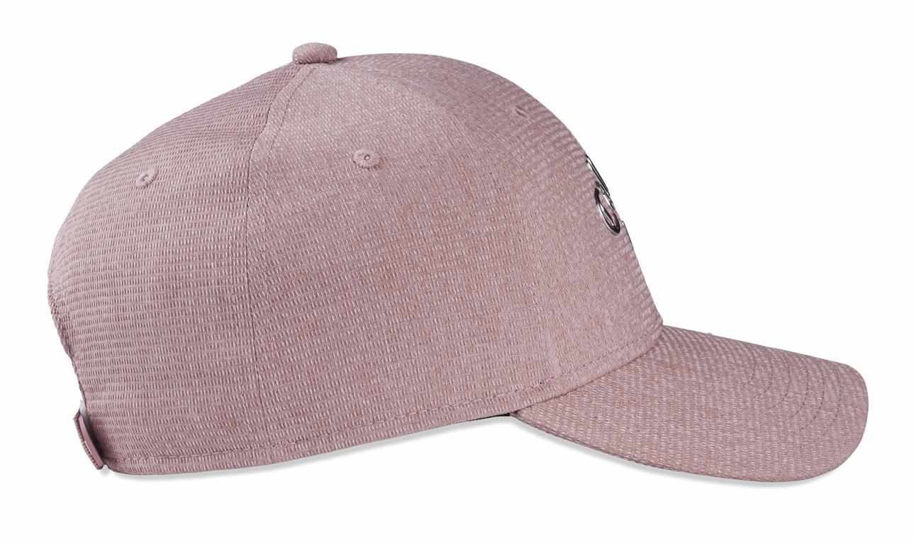 Callaway Liquid Metal women's cap, mauve/silver