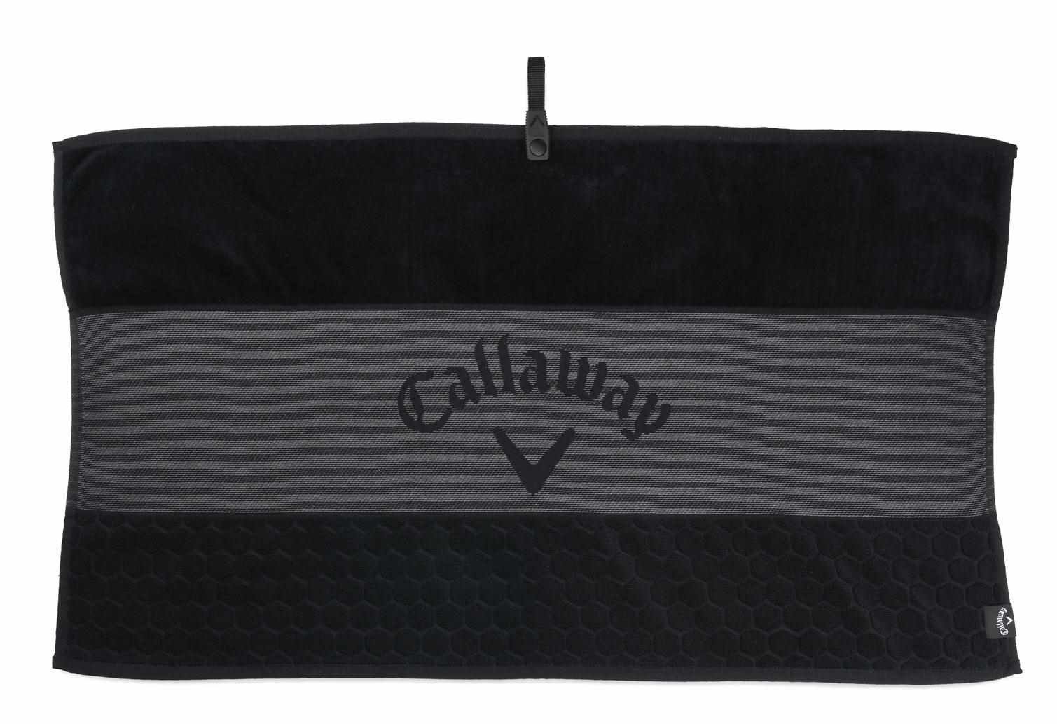 Callaway Tour golf towel 35"x20", black