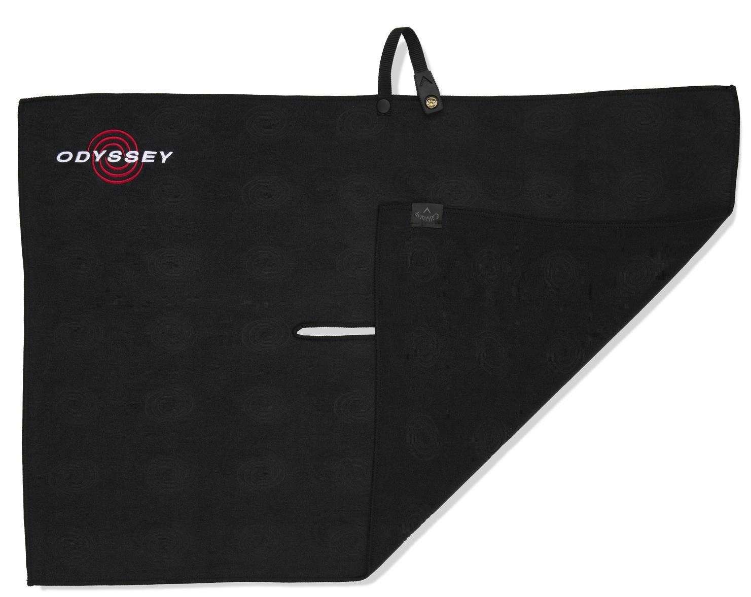 Odyssey Microfiber Golf Towel 30"x20", black