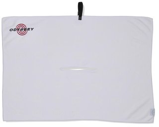 Odyssey Microfiber Golf Towel 30"x20", white