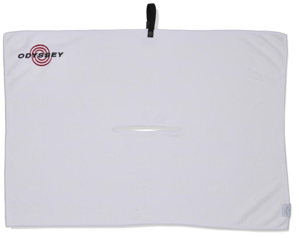 Odyssey Microfiber Golf Towel 30"x20", white