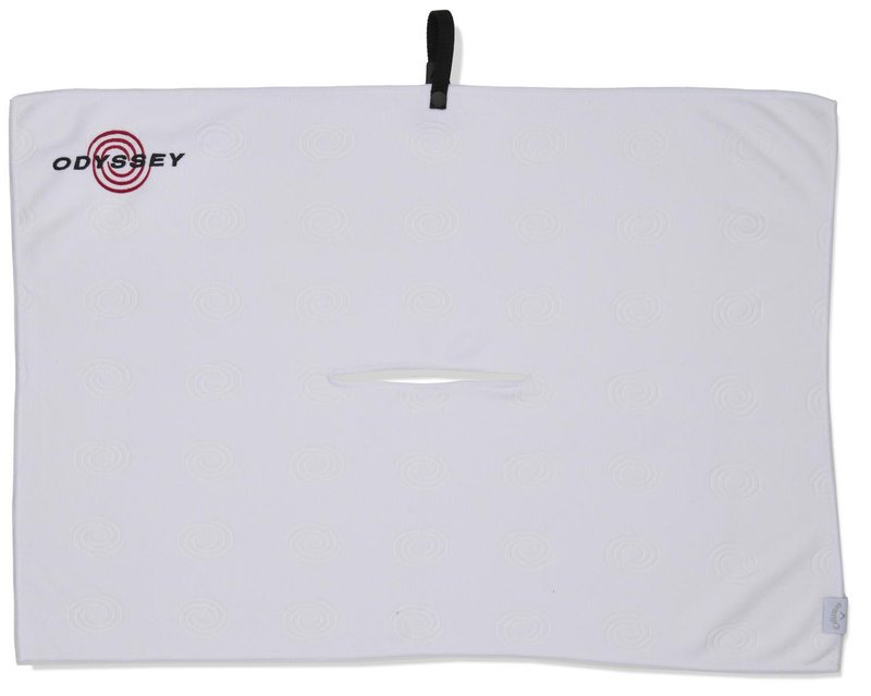 Odyssey Microfiber Golf Towel 30"x20", white