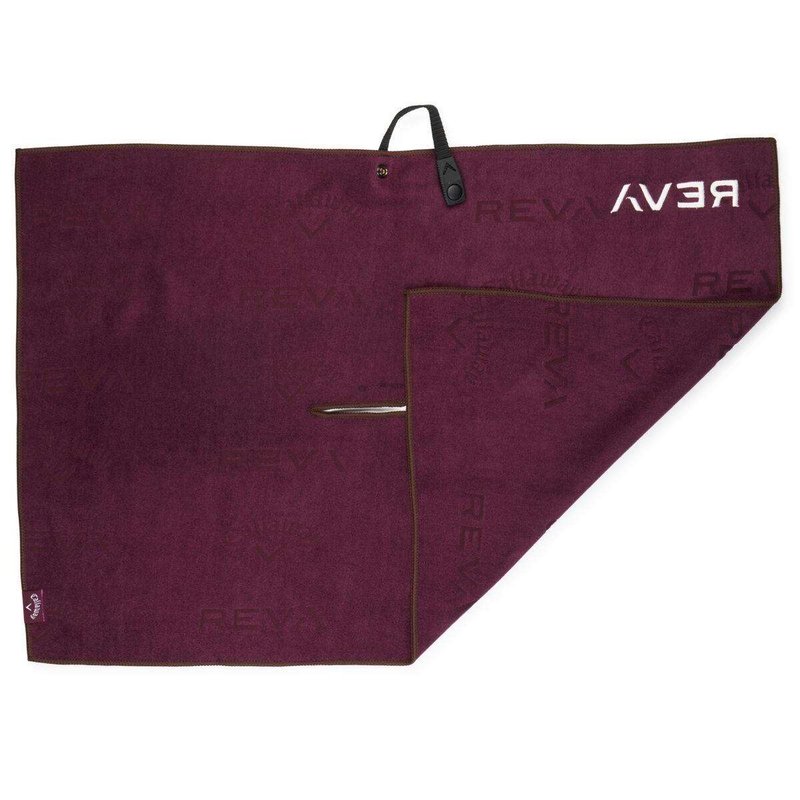 Callaway Reva Outperform Golf Towel 30"x20", eggplant