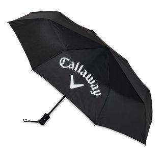 Callaway 43" Single Canopy Collapsible Umbrella, black/white
