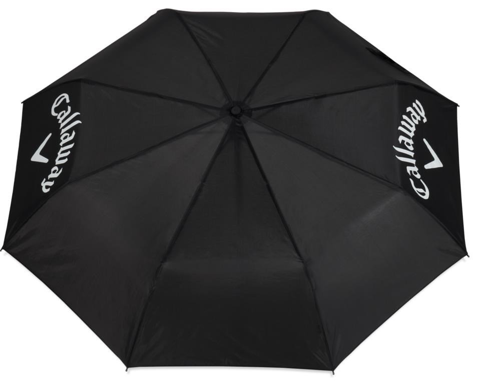 Callaway 43" Single Canopy Collapsible Umbrella, black/white