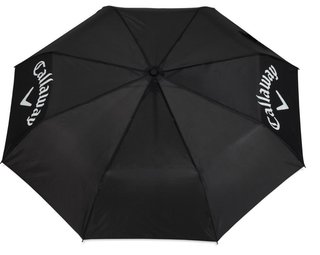 Callaway 43" Single Canopy Collapsible Umbrella, black/white