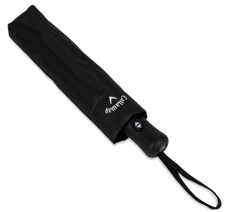 Callaway 43" Single Canopy Collapsible Umbrella, black/white