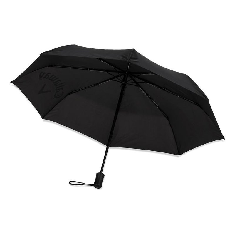 Callaway 43" Single Canopy Collapsible Umbrella, black/white